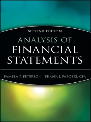 cover image of Analysis of Financial Statements